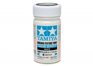 Tamiya 87119 Diorama Texture Paint (Snow Effect, Coarse White) 100ml