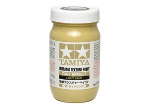 Tamiya 87122 Diorama Texture Paint (Grit Effect, Light Sand) 250ml