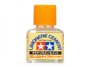 Tamiya 87134 Extra Thin Cement (40ml) [Limonene]