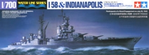 Tamiya 25119 1/700 USS Indianapolis (CA-35) & IJN I-58
