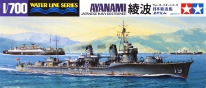 Tamiya 405(31405) 1/700 IJN Destroyer Ayanami