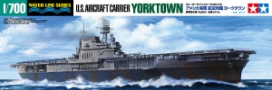Tamiya 712(31712) 1/700 U.S. Aircraft Carrier USS Yorktown (CV-5) "Battle of Midway 1942"