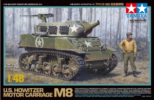 Tamiya 32604 1/48 U.S. Howitzer Motor Carriage M8 {sealmodel code: 4.5}
