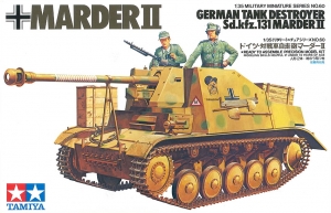Tamiya 35060 1/35 German Tank Destroyer Marder II (Sd.Kfz.131) {sealmodel code: 4.5}
