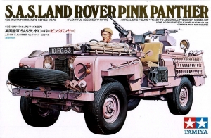 Tamiya 35076 1/35 S.A.S Land Rover Pink Panther {sealmodel code: 4.5}