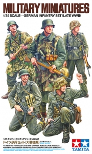 Tamiya 35382 1/35 German Infantry Set (Late-WWII)