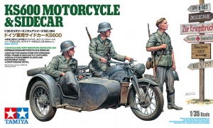 Tamiya 35384 1/35 Zundapp KS600 Motorcycle & Sidecar