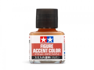 Tamiya 87201 Panel Line Accent Color (40ml) [Pink Brown]