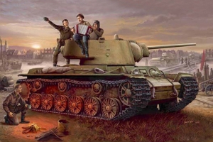 Trumpeter 00360 1/35 KV-1 "Model 1942 Lightweight Cast"