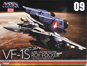 Wave 09(MC-62) 1/100 VF-1S Super Valkyrie Fighter "Roy Focker" [Macross]