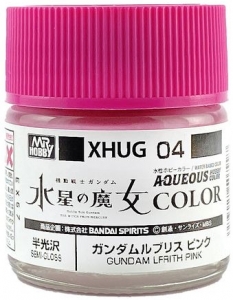 Mr. Hobby Color XHUG-04 Gundam Lfrith Pink [The Witch from Mercury] (10ml) [Water-Based] (Semi-Gloss)