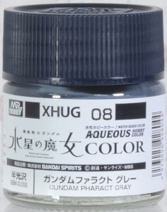 Mr. Hobby Color XHUG-08 Gundam Pharact Gray [The Witch from Mercury] (10ml) [Water-Based] (Semi-Gloss)