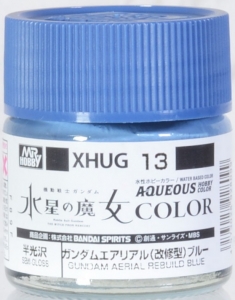 Mr. Hobby Color XHUG-13 Gundam Aerial Rebuild (Modified Type) Blue [The Witch from Mercury] (10ml) [Water-Based] (Semi-Gloss)