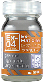 Gaianotes Ex-04 Ex-Flat Clear (50ml) [Matt]