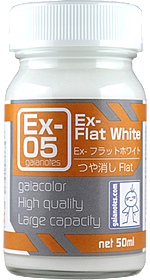 Gaianotes Ex-05 Ex-Flat White (50ml) [Matt]