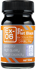 Gaianotes Ex-06 Ex-Flat Black (50ml) [Matt]