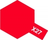 Tamiya Enamel Color X-27 Clear Red (10ml) [Gloss Clear]