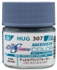 Mr Hobby HUG-307 Duel Blitz Blue Gray [Seed Freedom] (Aqueous Color 10ml) [Semi-Gloss]