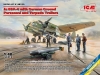 ICM 48229 1/48 Ju88A-4 w/German Ground Personnel & Torpedo Trailers