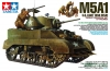 Tamiya 35313 1/35 U.S. Light Tank M5A1 "Pursuit Operation" (w/4 Figures) {sealmodel code: 6}