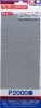 Tamiya 87060 Finishing Abrasives P2000 (3 sheets)
